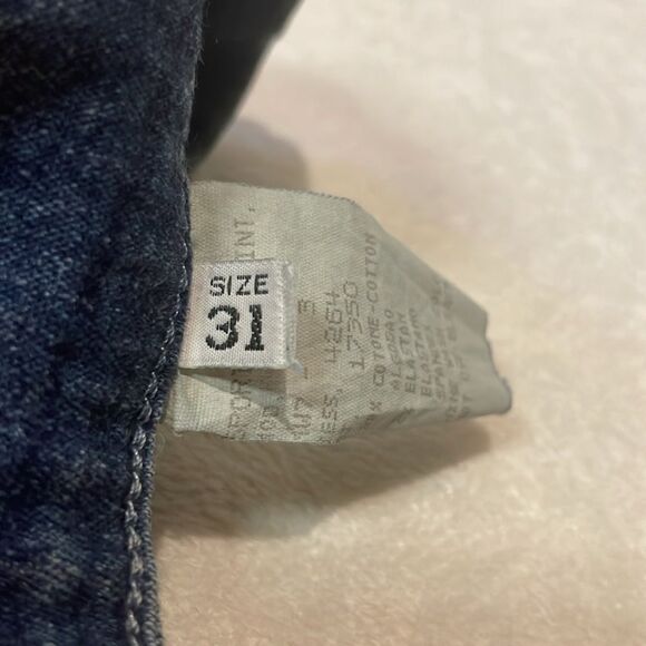 Moschino- VINTAGE! Donna Vita Alta High Waisted Mom Denim Jeans Peace Sign- 31 - Picture 4 of 15